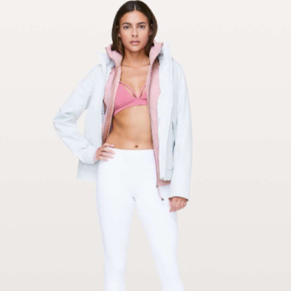 Lululemon Scuba Hoodie Light Cotton Fleece Heathered Space Dyed Vintage Mauve 2 - Picture 3 of 14